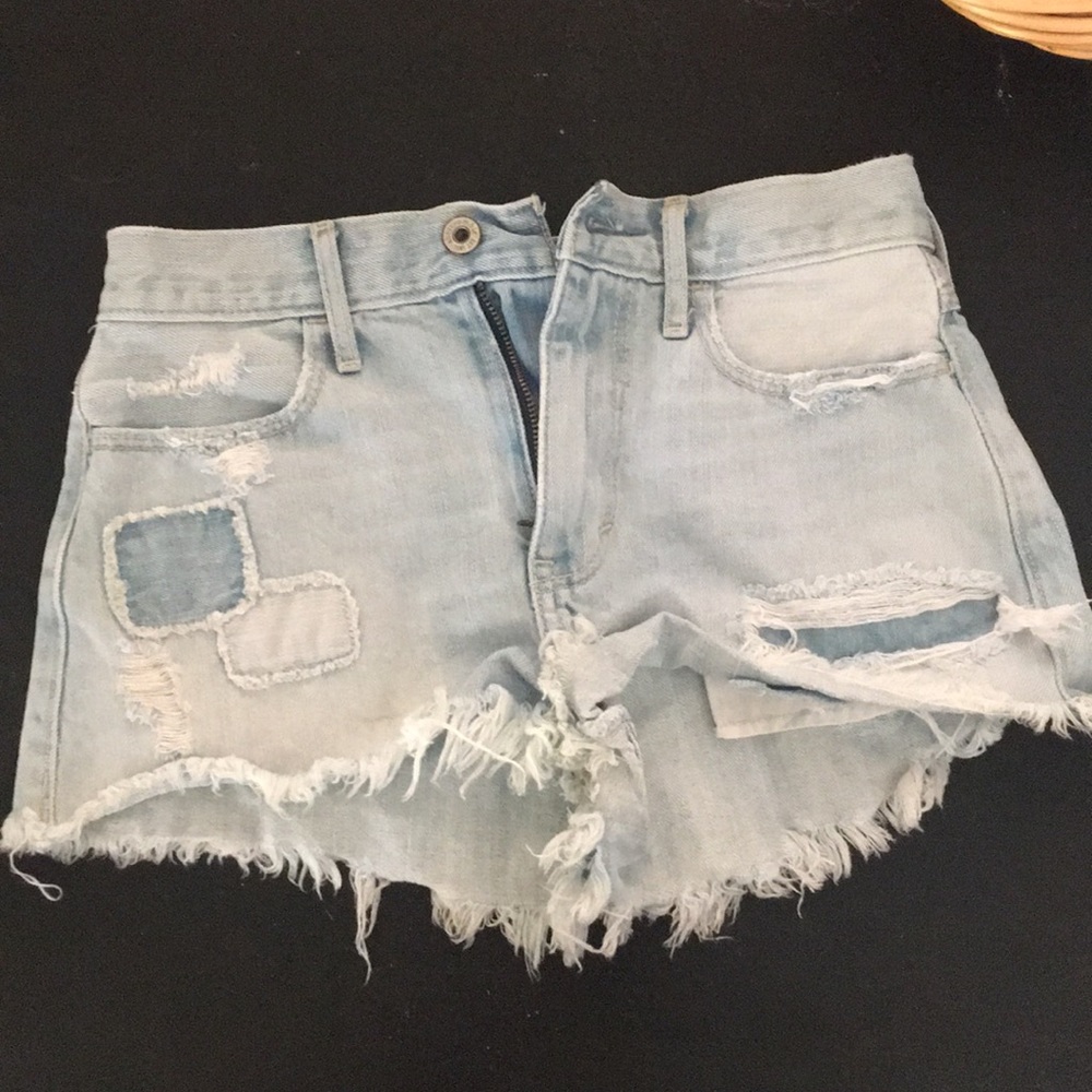 Abercrombie High Waisted Girls Summer Shorts